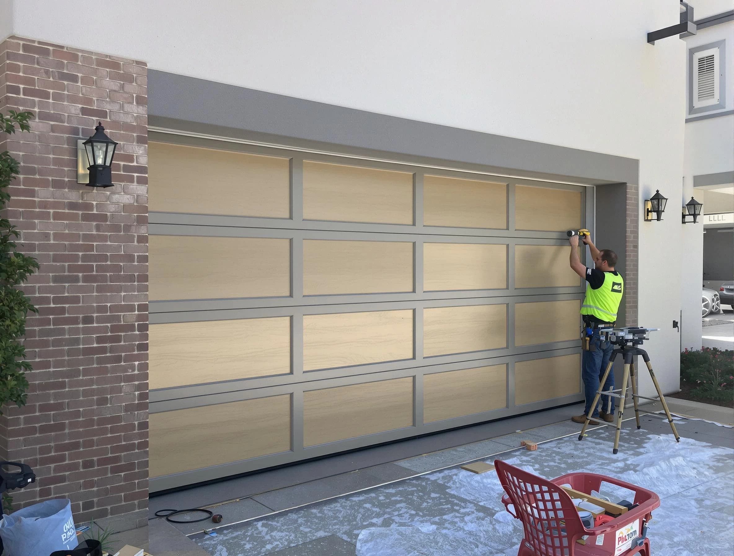 Garage door replacement service by West Orange Garage Door Repair in West Orange