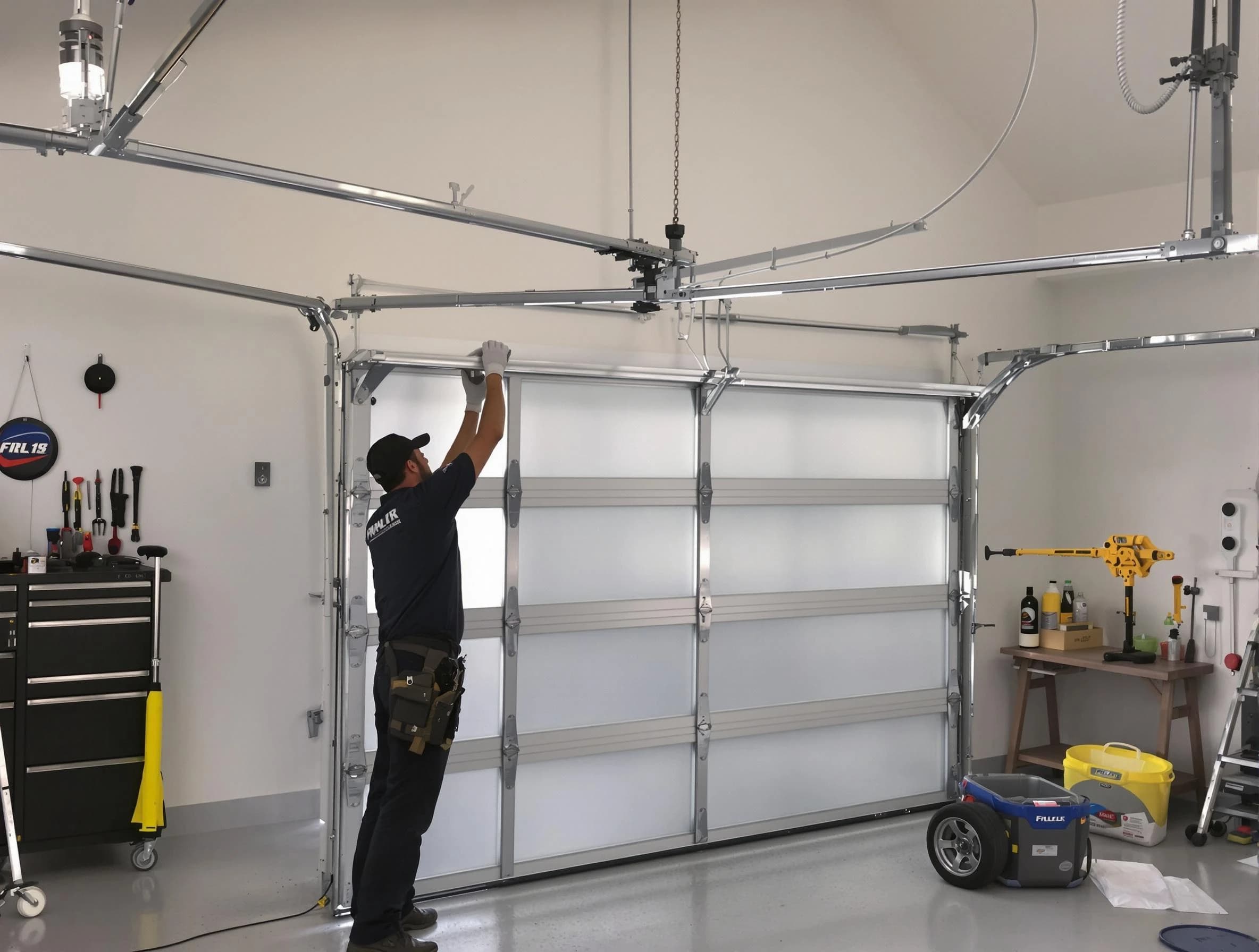 West Orange Garage Door Repair certified team performing precision garage door installation in West Orange